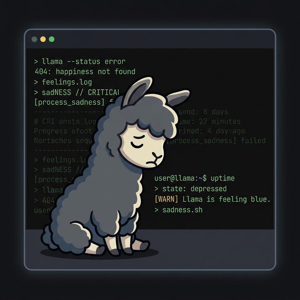 Sad Llama